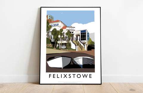 Felixstowe Spa Pavillion, Felixstowe - Premium Art Print