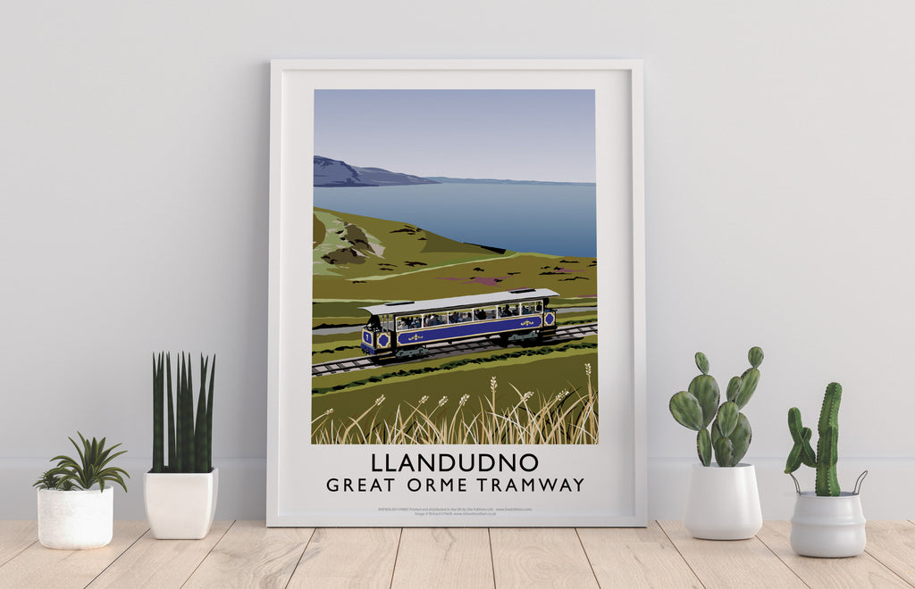 Landudno, Great Orme Tramway - 11X14inch Premium Art Print