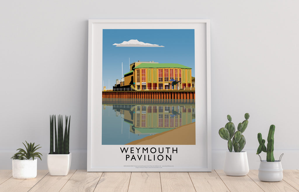Weymouth Pavillion 2 - 11X14inch Premium Art Print