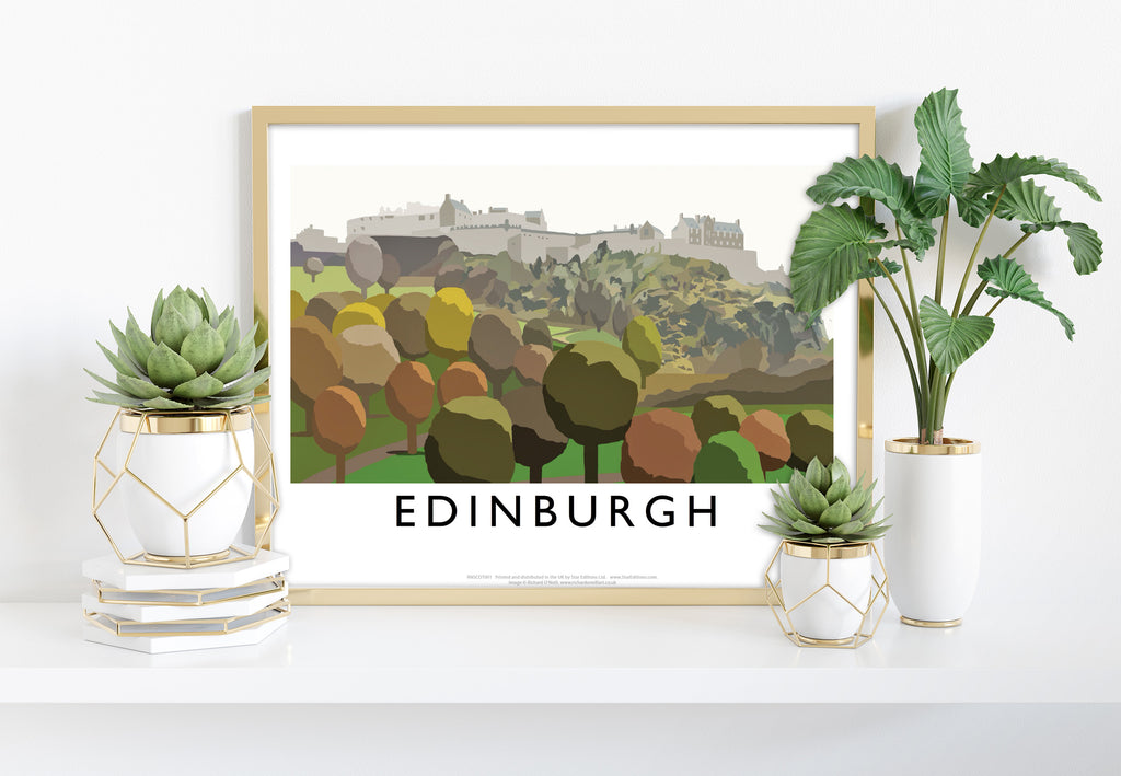 Edinburgh, Scotland By Artist Richard O'Neill - Art Print