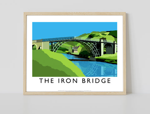 The Iron Bridge By Artist Richard O'Neill - Art Print