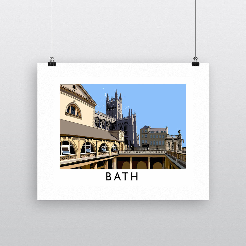 Bath 11x14 Print