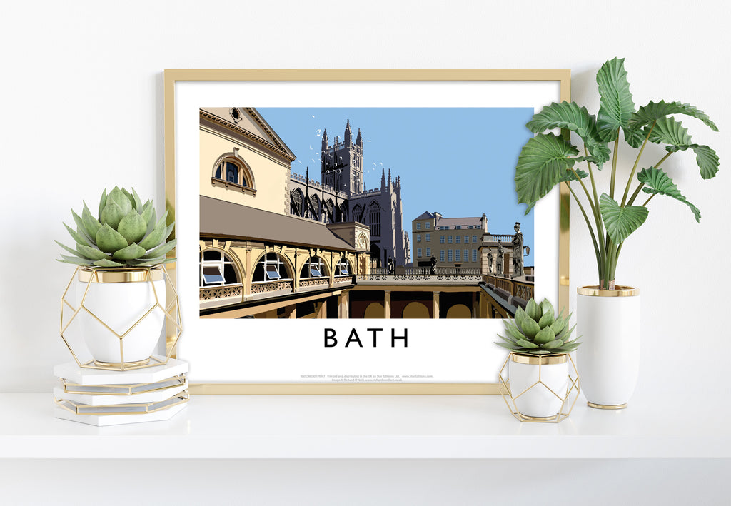 Bath By Artist Richard O'Neill - 11X14inch Premium Art Print