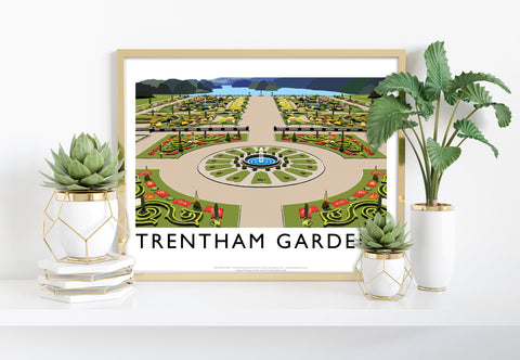 Trentham Gardens By Artist Richard O'Neill - Art Print