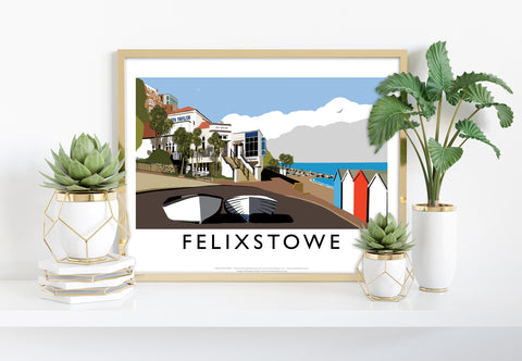 Felixstowe, Suffolk By Artist Richard O'Neill - Art Print