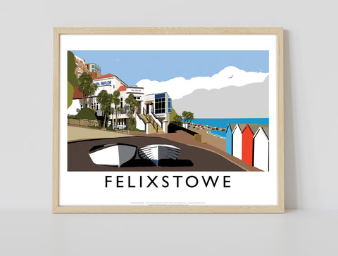 Felixstowe, Suffolk By Artist Richard O'Neill - Art Print