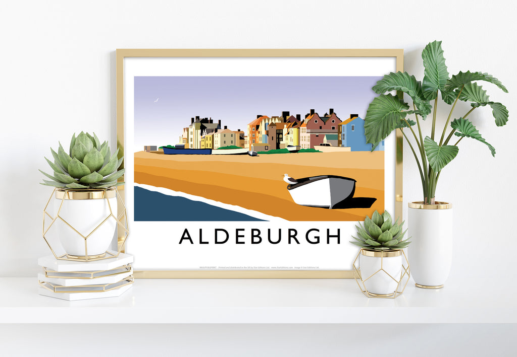 Aldeburgh, Suffolk By Artist Richard O'Neill - Art Print