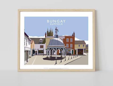 Bungay, Suffolk By Artist Richard O'Neill - Art Print