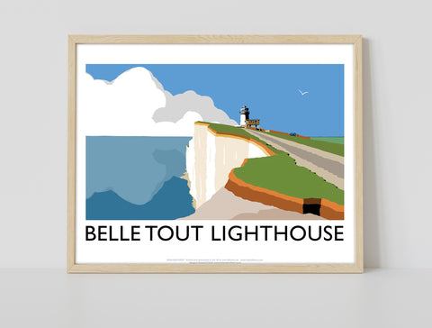 Belle Tout Lighthouse By Artist Richard O'Neill Art Print