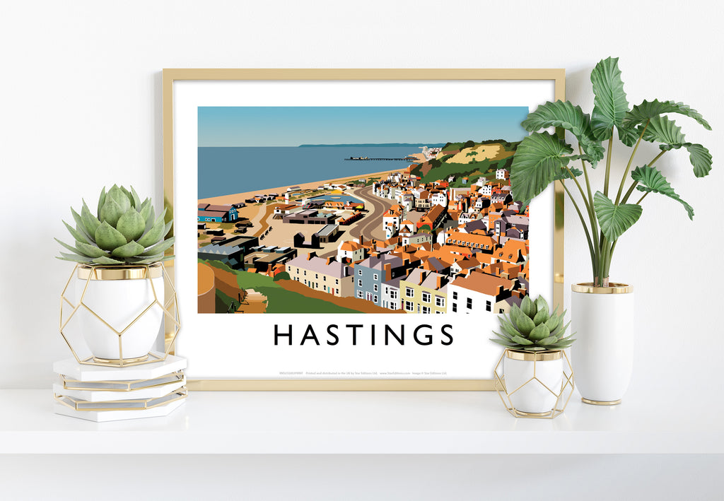 Hastings By Artist Richard O'Neill - Premium Art Print