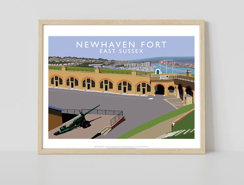 Newhaven Fort By Artist Richard O'Neill - Premium Art Print