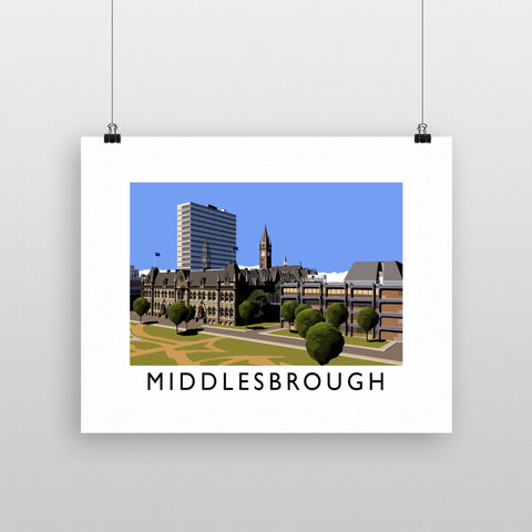Middlesbrough 11x14 Print
