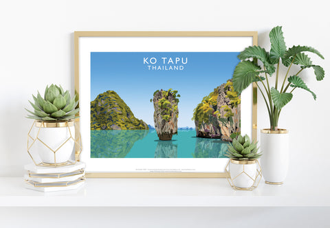 Ko Tapu, Thailand By Artist Richard O'Neill - Art Print