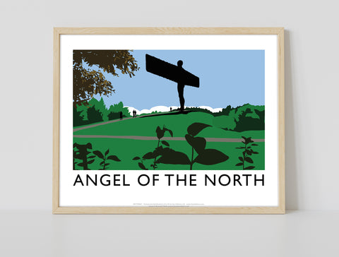 Angel Of The North By Artist Richard O'Neill - Art Print