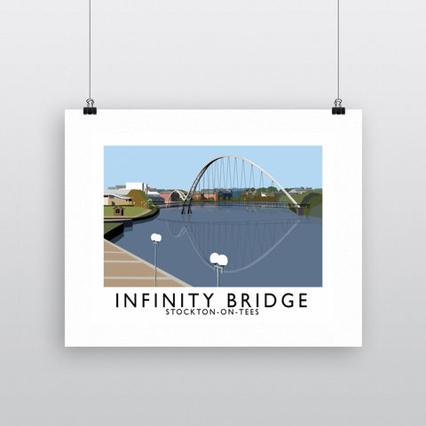 Infinity Bridge, Stockton on Tees 11x14 Print