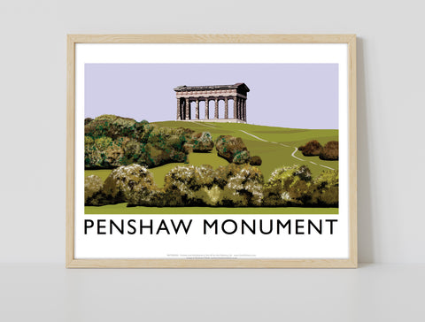 Penshaw Monument By Artist Richard O'Neill - Art Print