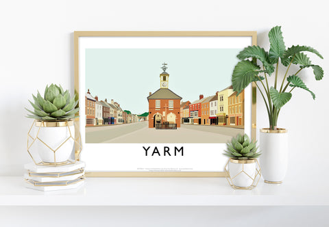 Yarm By Artist Richard O'Neill - 11X14inch Premium Art Print