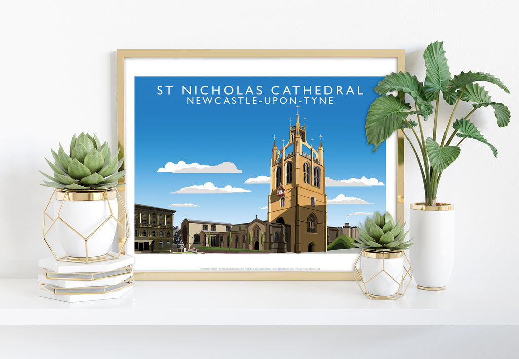 Nicholas Cathedral By Artist Richard O'Neill - Art Print