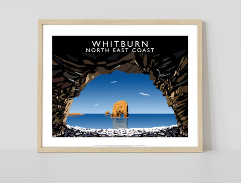 Whitburn By Artist Richard O'Neill - Premium Art Print