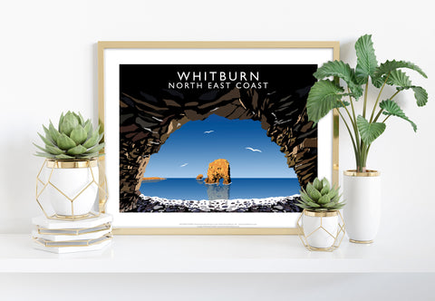 Whitburn By Artist Richard O'Neill - Premium Art Print