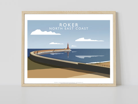 Roker By Artist Richard O'Neill - 11X14inch Premium Art Print