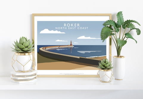 Roker By Artist Richard O'Neill - 11X14inch Premium Art Print
