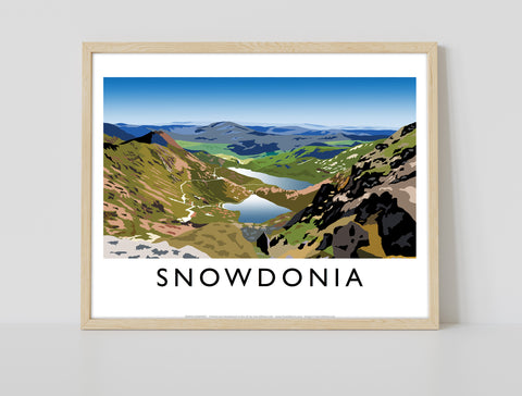 Snowdonia, Wales- Mountain - Richard O'Neill Art Print