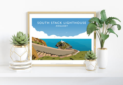 South Stack Lighthouse, Anglesey - Richard O'Neill Art Print