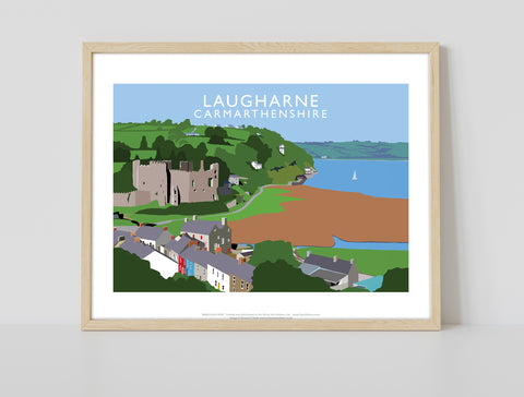 Laugharne, Carmarthenshire - Richard O'Neill Art Print