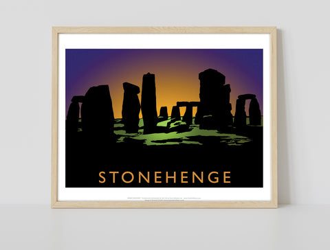 Stonehenge By Artist Richard O'Neill - Premium Art Print