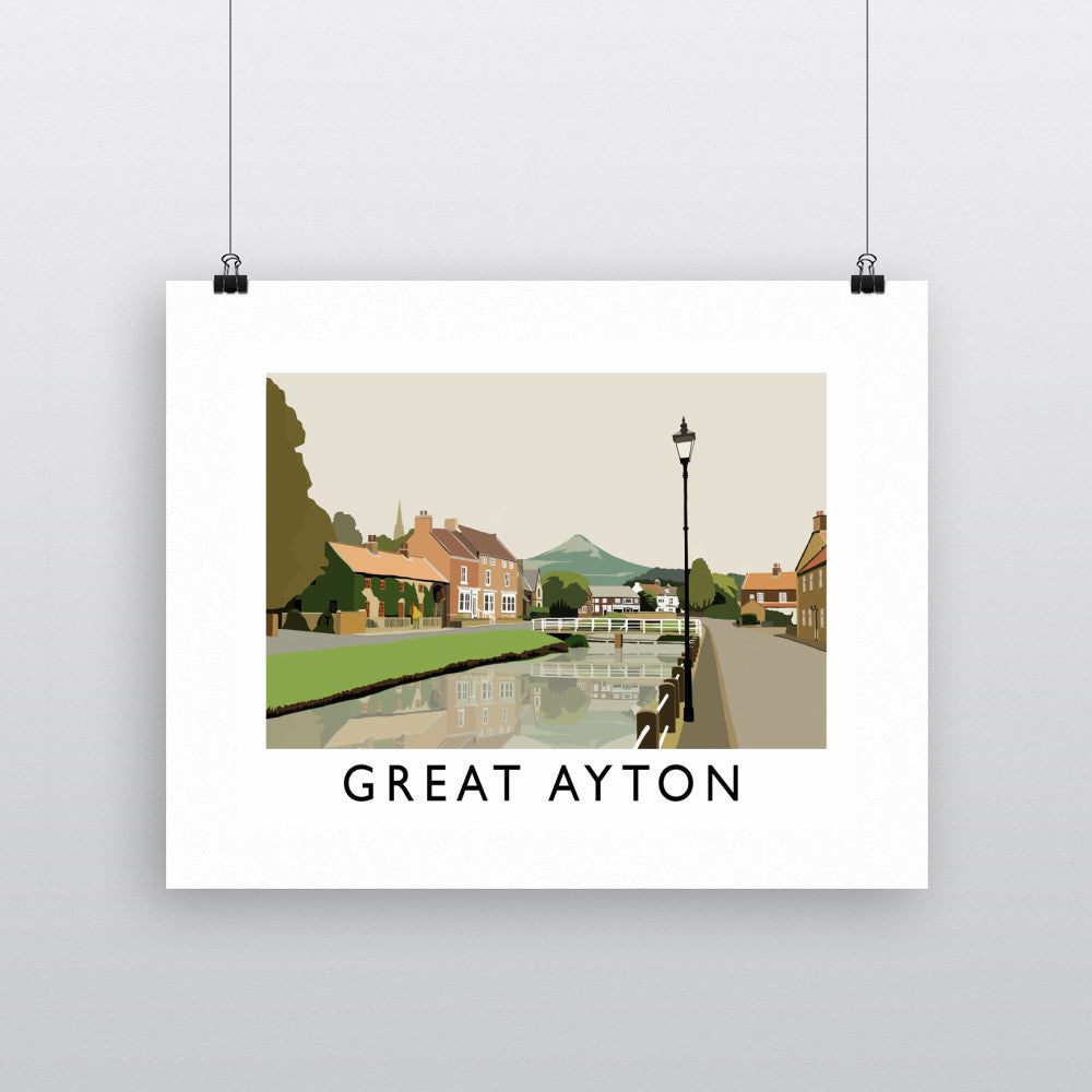 Great Ayton, Yorkshire 11x14 Print