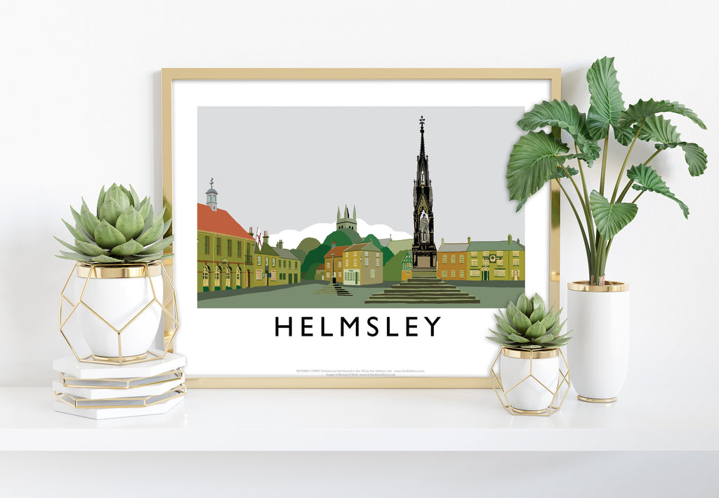 Helmsley By Artist Richard O'Neill - Premium Art Print