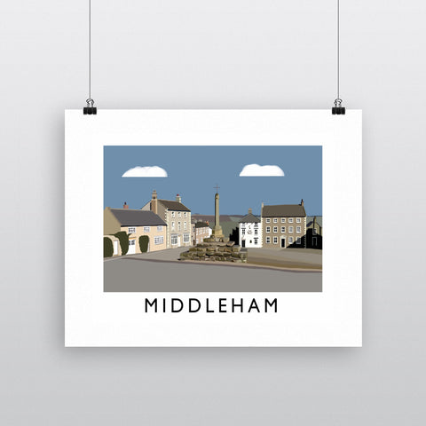 Middleham, Yorkshire 11x14 Print