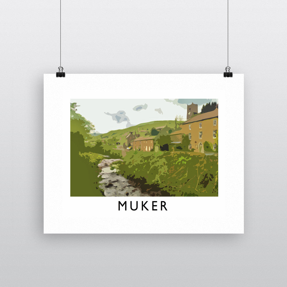 Muker, Yorkshire 11x14 Print