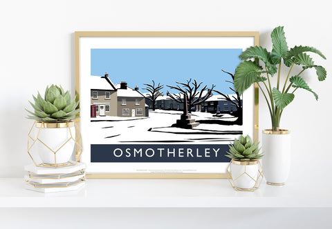 Osmotherley By Artist Richard O'Neill - Premium Art Print