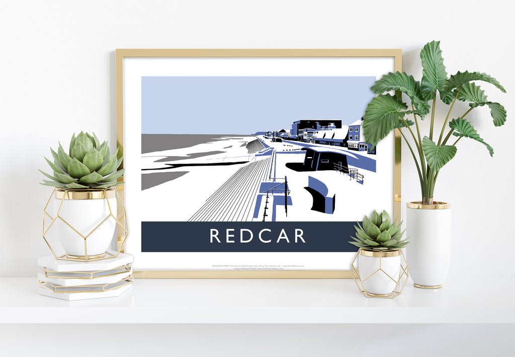 Redcar By Artist Richard O'Neill - 11X14inch Premium Art Print