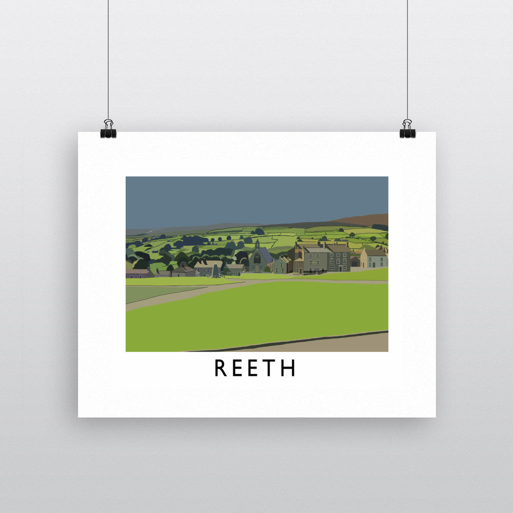Reeth, Yorkshire 11x14 Print