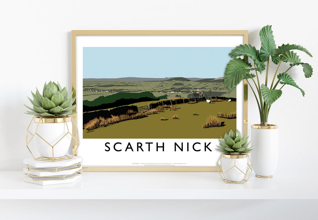 Scarth Nick By Artist Richard O'Neill - Premium Art Print