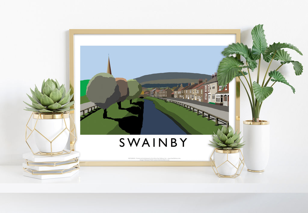 Swainby By Artist Richard O'Neill - 11X14inch Premium Art Print