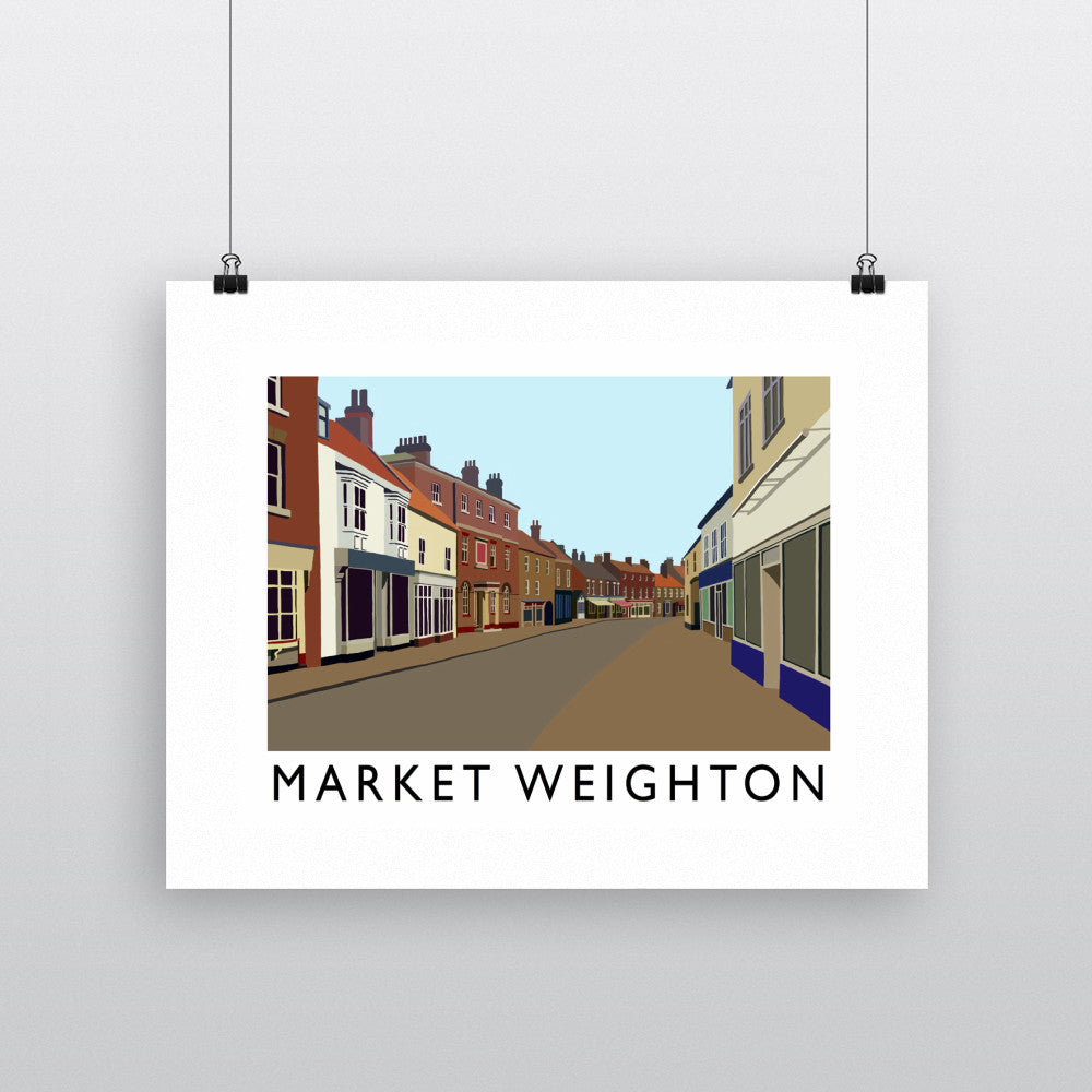 Market Weighton, Yorkshire 11x14 Print