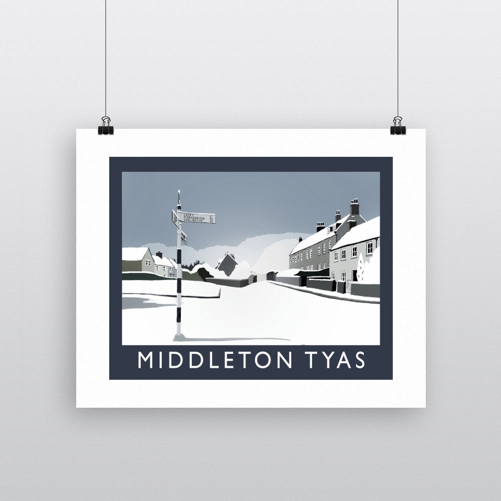 Middleton Tyas, Yorkshire 11x14 Print