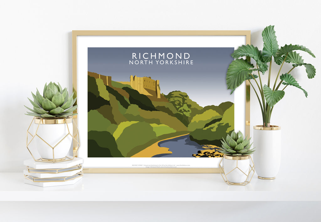 Richmond, Yorkshire By Artist Richard O'Neill - Art Print