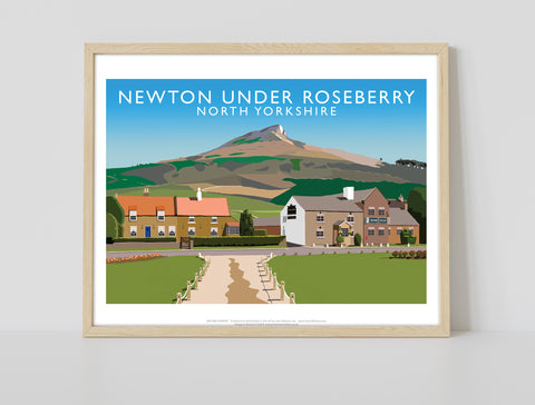 Newton Under Roseberry, Yorkshire -Richard O'Neill Art Print