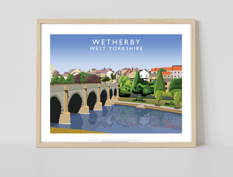 Wetherby, Yorkshire By Artist Richard O'Neill - Art Print