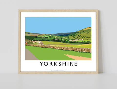 Yorkshire By Artist Richard O'Neill - Premium Art Print