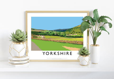 Yorkshire By Artist Richard O'Neill - Premium Art Print