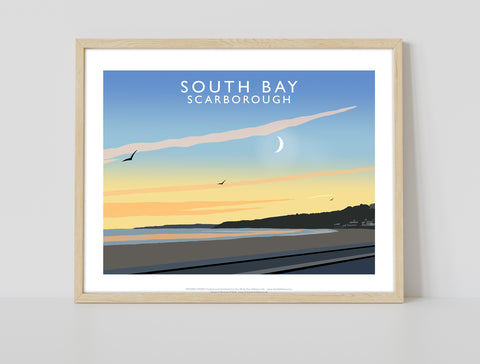 South Bay, Scarborough By Artist Richard O'Neill Art Print