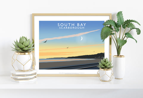 South Bay, Scarborough By Artist Richard O'Neill Art Print