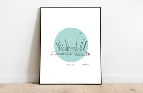 Millenium Dome - 11X14inch Premium Art Print