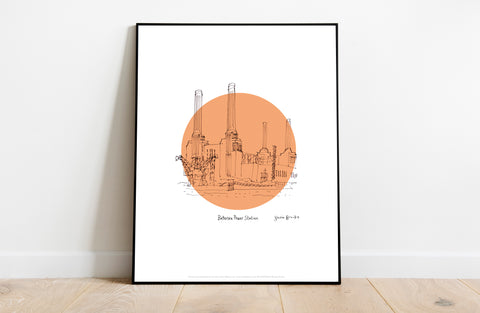 Battersea Power Station - 11X14inch Premium Art Print